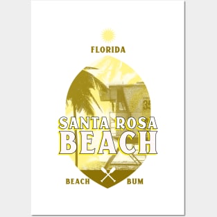 SANTA ROSA BEACH FLORIDA T-SHIRT Posters and Art